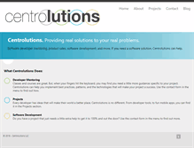 Tablet Screenshot of centrolutions.com